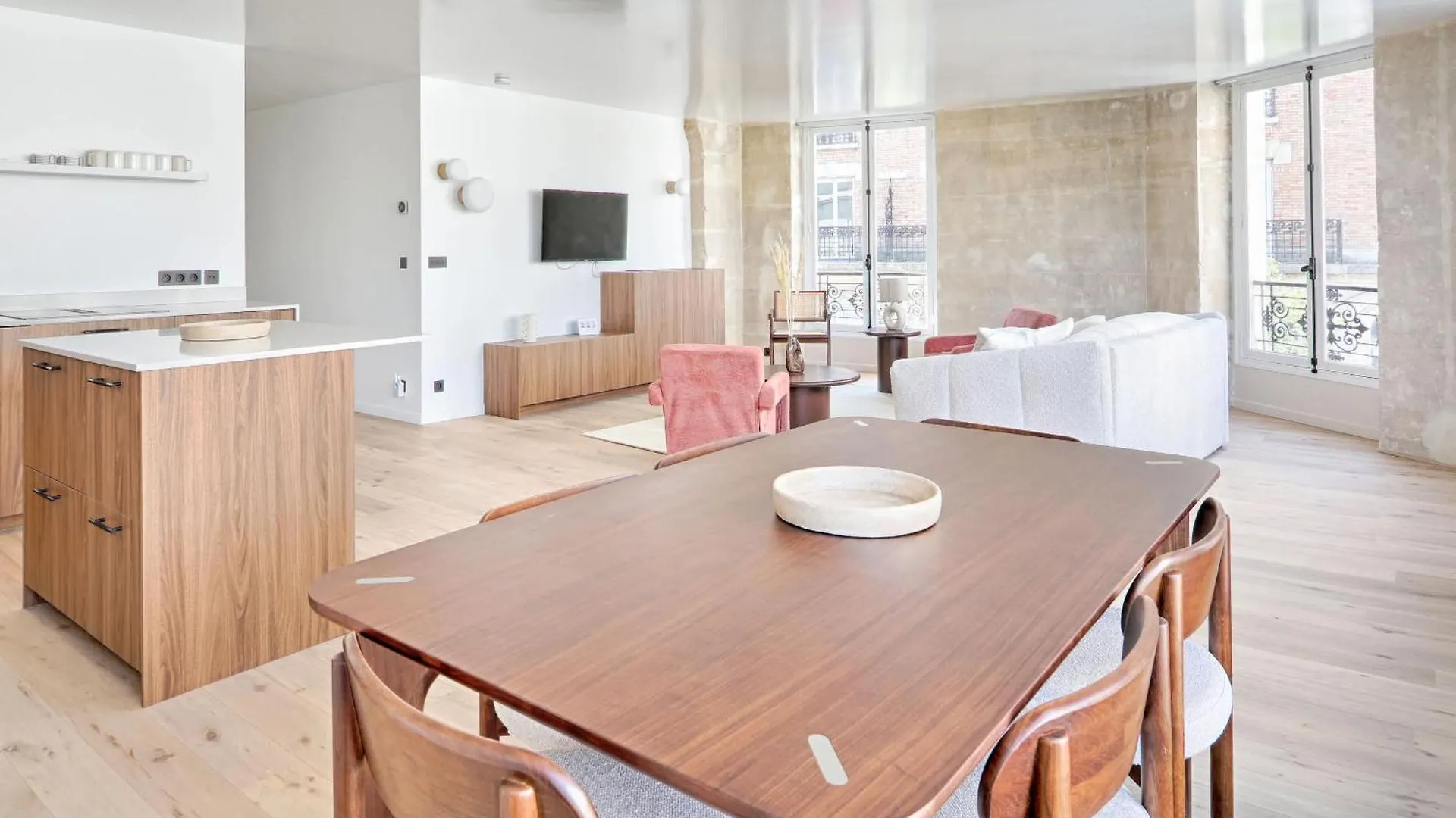 Apartment Marais Louvre Luxury New 2Br Full Ac By Melvane Paris